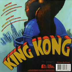 King Kong Soundtrack (Max Steiner) - CD Back cover