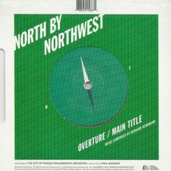 Vertigo / North By Northwest Soundtrack (Bernard Herrmann) - CD Back cover