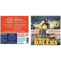 Dr. Who And The Daleks / Dalek's Invasion Earth 2150 A.D. Soundtrack (Malcolm Lockyer) - cd-inlay
