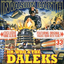 Dr. Who And The Daleks / Dalek's Invasion Earth 2150 A.D. Soundtrack (Malcolm Lockyer) - CD cover