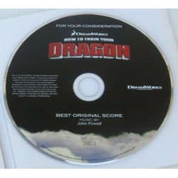 How to Train Your Dragon Soundtrack (Stephen Barton, John Powell) - cd-inlay