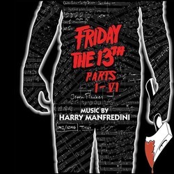 Friday the 13th: Parts 1-6 Soundtrack (Harry Manfredini) - CD cover