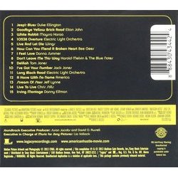 American Hustle Soundtrack (Various Artists, Danny Elfman) - CD Back cover