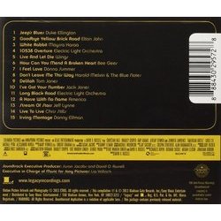 American Hustle Soundtrack (Various Artists, Danny Elfman) - CD Back cover