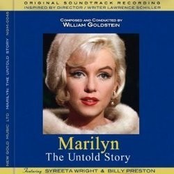 Marilyn: The Untold Story Soundtrack (William Goldstein) - CD cover
