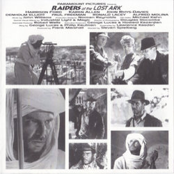 Raiders of the Lost Ark Soundtrack (John Williams) - cd-cartula