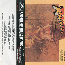 Raiders of the Lost Ark Soundtrack (John Williams) - CD cover