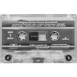 Raiders of the Lost Ark Soundtrack (John Williams) - cd-inlay