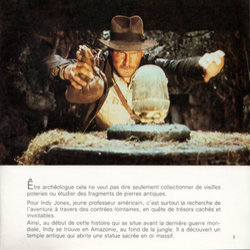 Les Aventuriers de l'Arche Perdue Soundtrack (Various Artists, John Williams) - CD Back cover