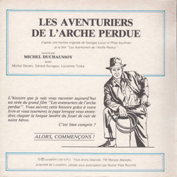 Les Aventuriers de l'Arche Perdue Soundtrack (Various Artists, John Williams) - cd-cartula