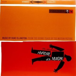Anatomy of a Murder Soundtrack (Various Artists, Duke Ellington) - CD cover