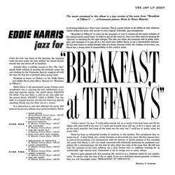 Jazz For Breakfast At Tiffany's Soundtrack (Various Artists, Eddie Harris, Henry Mancini) - CD Back cover
