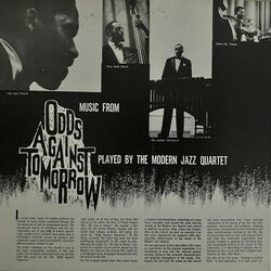 Odds Against Tomorrow Soundtrack (Various Artists, John Lewis, The Modern Jazz Quartet) - cd-inlay