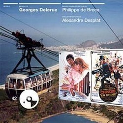 L'Homme de Rio / Les Tribulations d'un Chinois en Chine Soundtrack (Georges Delerue) - CD cover