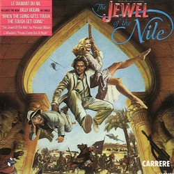 The Jewel of the Nile Soundtrack (Various Artists, Jack Nitzsche) - CD cover