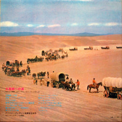 The Way West Soundtrack (Bronislaw Kaper, Andre Previn) - CD Back cover