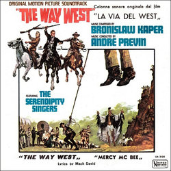 The  Way West Soundtrack (Bronislaw Kaper, Andr Previn) - CD cover