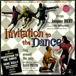Invitation to the Dance Soundtrack (Jacques Ibert, Andr Previn) - CD cover