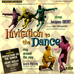 Invitation to the Dance Soundtrack (Jacques Ibert, Andr Previn) - CD cover