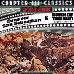 Guns for San Sebastian & Dark of the Sun Soundtrack (Jacques Loussier, Ennio Morricone) - CD cover