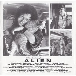 Alien Soundtrack (Jerry Goldsmith) - CD Back cover