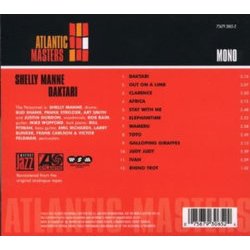Daktari Soundtrack (Shelly Manne, Henry Vars) - CD Back cover