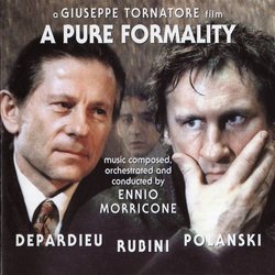 A Pure Formality Bande Originale (Ennio Morricone) - Pochettes de CD