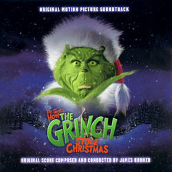 How the Grinch Stole Christmas Soundtrack (Various Artists, James Horner) - CD cover