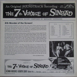 The 7th Voyage of Sinbad Soundtrack (Bernard Herrmann) - CD Trasero