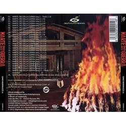 Marte, Dio Della Guerra Soundtrack (Gino Marinuzzi Jr.) - CD Back cover