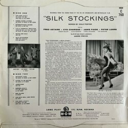 Silk Stockings Soundtrack (Cole Porter, Cole Porter) - CD Back cover
