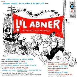 Li'l Abner Soundtrack (Original Cast, Joseph J. Lilley, Johnny Mercer, Nelson Riddle) - CD cover