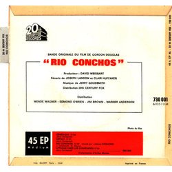 Rio Conchos Soundtrack (Jerry Goldsmith) - CD Back cover