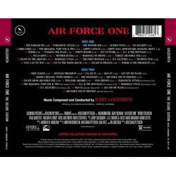 Air Force One Soundtrack (Jerry Goldsmith) - CD Back cover