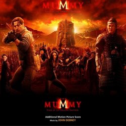 The Mummy: Tomb of the Dragon Emperor Soundtrack (John Debney) - CD cover