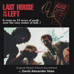 The Last House on the Left Soundtrack (David Hess) - CD cover