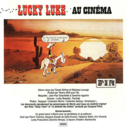 Lucky Luke au Cinma Bande Originale (Claude Bolling) - cd-inlay