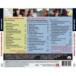 The Friends of Eddie Coyle / 3 Days of the Condor Soundtrack (Dave Grusin) - CD Back cover