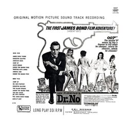Dr. No Soundtrack (John Barry, Monty Norman) - CD Back cover