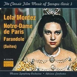 The Classic Film Music of Georges Auric 3 Soundtrack (Georges Auric) - Cartula