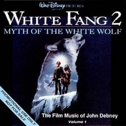White Fang 2: Myth of the White Wolf Soundtrack (John Debney) - CD cover