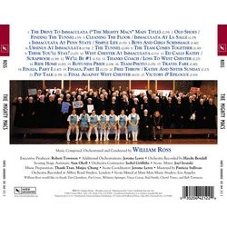 The Mighty Macs Soundtrack (William Ross) - CD Back cover