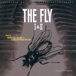 The Fly I & II Soundtrack (Howard Shore, Christopher Young) - CD cover