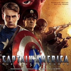Captain America: The First Avenger Soundtrack (Alan Silvestri) - CD cover