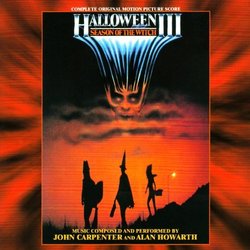 Halloween III: Season Of The Witch Soundtrack (John Carpenter and Alan Howarth) - CD cover