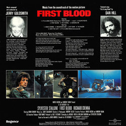 First Blood Soundtrack (Jerry Goldsmith) - CD Back cover