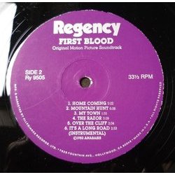 First Blood Soundtrack (Jerry Goldsmith) - cd-inlay
