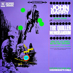 The Quiller Memorandum Soundtrack (John Barry) - CD cover