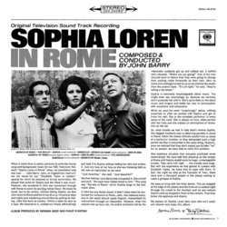 Sophia Loren in Rome Soundtrack (John Barry, Sophia Loren) - CD Back cover
