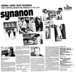 Synanon Soundtrack (Neal Hefti) - CD Back cover